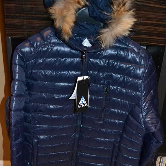 Spire By Galaxy Women'S Lightweight Puffer Jacket - Picture 2 of 8